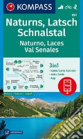 Carta escursionistica n. 051. Naturno, Val Senales 1:50.000 art vari a