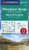 Carta escursionistica n. 81 Monti di Fundres, Val d'Isarco, Val Pusteria 1:25:000 Ediz. italiana, tedesca e inglese art vari a