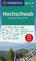 Carta escursionistica n. 212. Hochschwab, Mariazell, Eisenwurzen 1:50.000 articolo cartoleria
