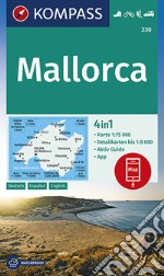 Carta escursionistica n. 230. Mallorca 1:75.000. Ediz. tedesca, spagnola e inglese articolo cartoleria