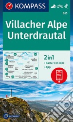 Carta escursionistica n. 065. Villacher Alpe, Unterdrautal 1:25.000 articolo cartoleria