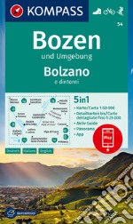 Carta escursionistica n. 54. Bolzano e dintorni 1:50.000 articolo cartoleria