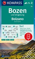 Carta escursionistica n. 54. Bolzano e dintorni 1:50.000 art vari a