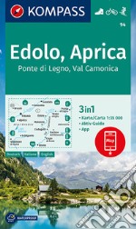 Carta escursionistica n. 94. Ponte di Lgno, Val Camonica 1:35.000 articolo cartoleria