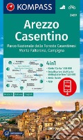 Cartà escursionistica n. 2459. Arezzo, Casentino 1:50.000 (waterproof) articolo cartoleria