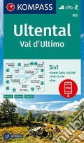 Carta escursionistica n. 052. Val d'Ultimo-Ultental 1:25.000. Ediz. italiana, inglese, francese e tedesca art vari a