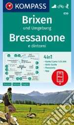 Carta escursionistica n. 050. Bressanone e dintorni 1:25.000. Ediz. italiana, tedesca, francese e inglese articolo cartoleria