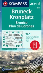 Carta escursionistica n. 045. Brunico, Plan de Corones. Ediz. multilingue articolo cartoleria