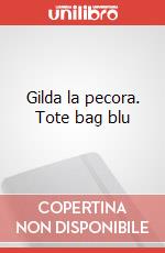 Gilda la pecora. Tote bag blu art vari a