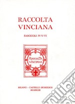 Raccolta Vinciana (1993) voll. 4-5-6 articolo cartoleria