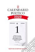 Calendario poetico 2020 articolo cartoleria