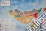 Carta in rilievo geologica della Sicilia 1:300.000 articolo cartoleria