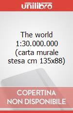 The world 1:30.000.000 (carta murale stesa cm 135x88) art vari a