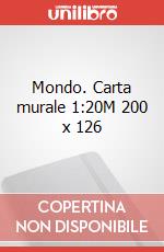 Mondo. Carta murale 1:20M 200 x 126 art vari a