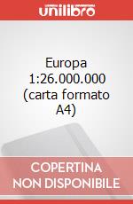 Europa 1:26.000.000 (carta formato A4) art vari a
