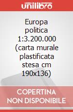 Europa politica 1:3.200.000 (carta murale plastificata stesa cm 190x136) art vari a