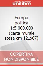 Europa politica 1:5.000.000 (carta murale stesa cm 121x87) art vari a