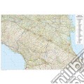 Emilia Romagna. Carta stradale della regione 1:250.000 (carta plastificata stesa con aste cm 120x81) art vari a