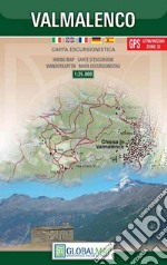 Valmalenco. Carta escursionistica 1:25.000 (cm 100x68). Ediz. italiana, inglese, francese, tedesca e spagnola articolo cartoleria