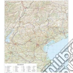 Veneto. Carta stradale della regione 1:250.000 (carta stesa plastificata cm 86x96) art vari a