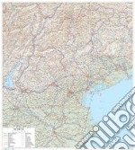Veneto. Carta stradale della regione 1:250.000 (carta murale plastificata stesa con aste cm 86x96) articolo cartoleria