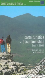 Amiata senza fretta... Carta turistica e escursionistica 1:50.000. Itinerari a piedi e cicloturistici articolo cartoleria