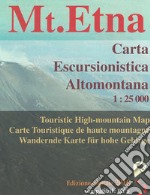 Monte Etna. Carta escursionistica altomontana 1:25.000 articolo cartoleria