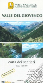 Valle del Giovenco. Carta escursionistica 1:20.000