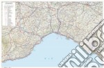 Liguria. Carta stradale della regione 1:250.000 (carta murale plastificata stesa con aste cm 96x63) articolo cartoleria