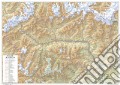 Valle d'Aosta. Carta stradale della regione 1:100.000 (carta murale cm 96x68) art vari a
