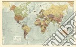 Mondo scala 1:60.000.000 (carta murale anticata in canvas su telaio in legno cm 69x43) articolo cartoleria