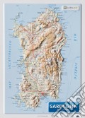 Sardegna 1:1.000.000 (carta in rilievo da banco cm 31,2x22,55) art vari a