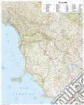 Toscana. Carta stradale della regione scala 1:250.000 (carta murale stesa cm 86x108) art vari a