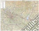 Lombardia. Carta stradale della regione 1:250.000 (carta murale plastificata stesa cm 108 x 86 cm) articolo cartoleria