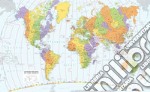 Time zones of the world. Scala 1:30.000.000 (carta murale stesa cm 137 x 86) articolo cartoleria