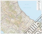 Abruzzo-Molise. Scala 1:250.000 (carta murale stradale regionale in carta cm 96x78) articolo cartoleria