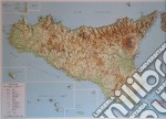 Sicilia 1:350.000 (carta in rilievo senza cornice)
