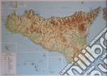 Sicilia 1:350.000 (carta in rilievo con cornice) articolo cartoleria