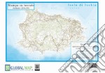Isola di Ischia (stampa su tessuto, cm. 200 x 150) articolo cartoleria