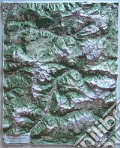 Dolomiti. Val di Fassa e Val Gardena 1:50.000 (carta in rilievo senza cornice) art vari a