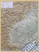 Piemonte 1:350.000 (carta in rilievo senza montatura) articolo cartoleria di Global Map S.r.l.
