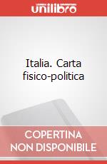 Italia. Carta fisico-politica articolo cartoleria
