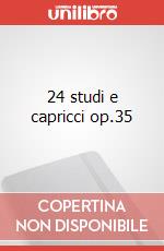 24 studi e capricci op.35 articolo cartoleria di Dont Jacob