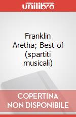 Franklin Aretha; Best of (spartiti musicali) articolo cartoleria
