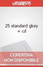 25 standard gkey + cd articolo cartoleria