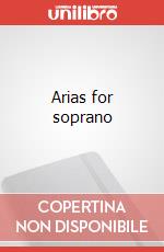 Arias for soprano articolo cartoleria