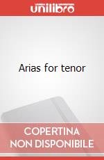 Arias for tenor art vari a