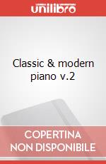 Classic & modern piano v.2 articolo cartoleria di Rattalino Pietro