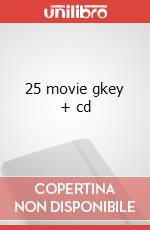 25 movie gkey + cd articolo cartoleria
