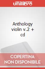 Anthology violin v.2 + cd art vari a
